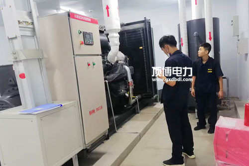 656KW上海乾能柴油发电机